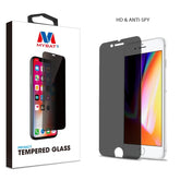 MyBat Privacy Tempered Glass Screen Protector (2.5D) for Apple iPhone 8 Plus/7 Plus - Transparent SmokeMyBat Pro